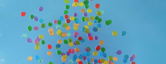 kinderfeestje met ballonnen