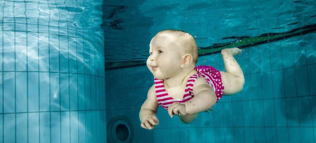 babyzwemmen onder water